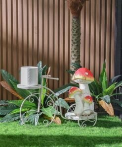 Bicycle Planter - Floral - Image 3