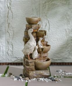 Alternative view of Duck Fountain-Multi-color