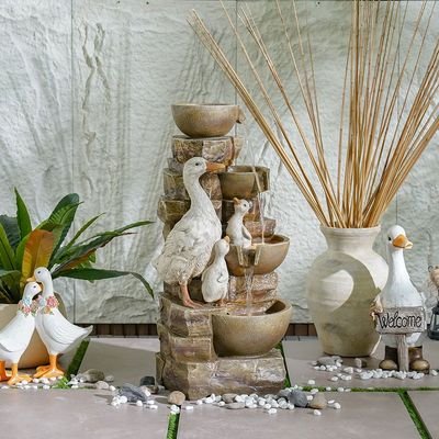 Duck Fountain-Multi-color