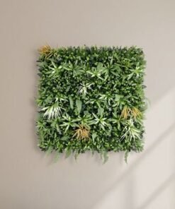 Alternative view of Artificial Fence-Fire Sky-100x100 cm