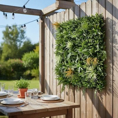 Artificial Fence-Fire Sky-100x100 cm - Image 5