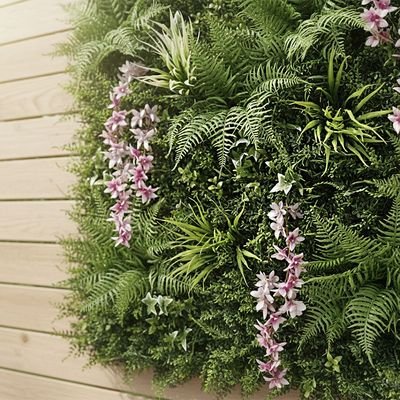 Artificial Fence-Blooming Creek-100x100 cm - Image 4