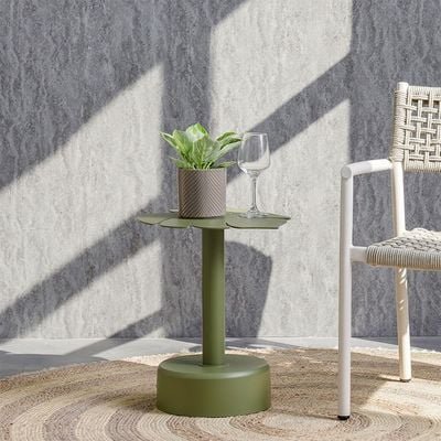 Leaf Side Table D37x46xT 5.0 mm-Green