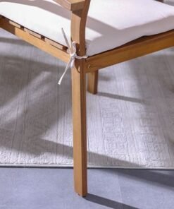 Nura 1 + 4-Seater Wooden Dining Set-Brown-With 1-Year Warranty