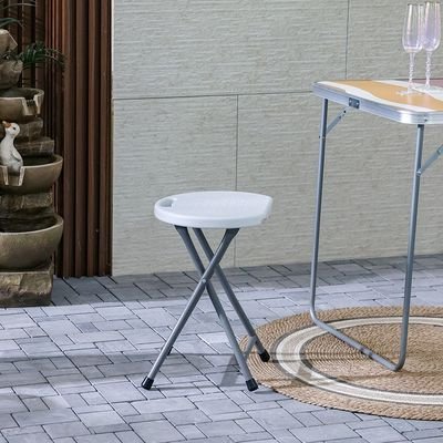 Folding Stool 32X29X46Cm-White