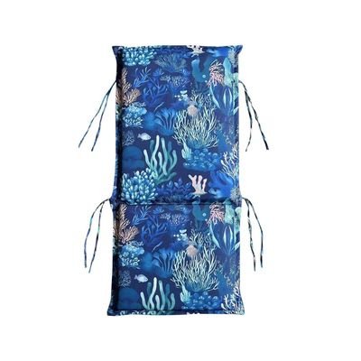 High Back Cushion 115X47X4Cm/120X52X4Cm - Ocean Bloom