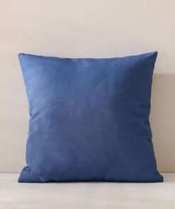 Alternative view of Toss Pillow With Zipper Without Piping 45X45Cm -Sapphier Blue