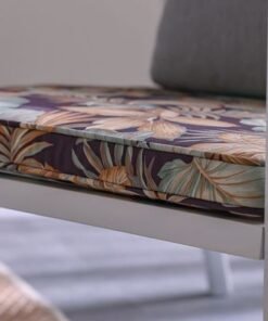 Square Seat Cushion With Zipper 58X58X5Cm- Faded Grace - Image 4