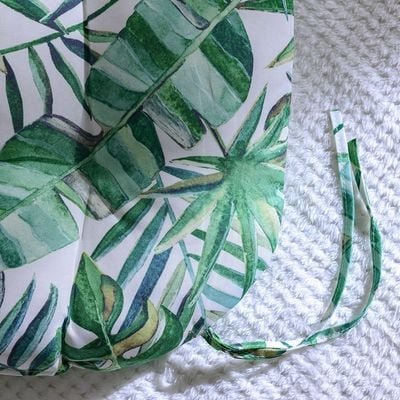 Curve Seat Cushion 48X48X5Cm - Tropical Lime - Image 3