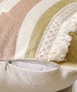 Woven Cushion 30X45Cm-Dusty Rose Blush - Image 4
