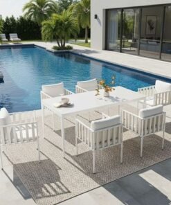 Vivere Luxe Dining Set 6+1