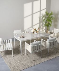 Alternative view of Vivere Luxe Dining Set 6+1