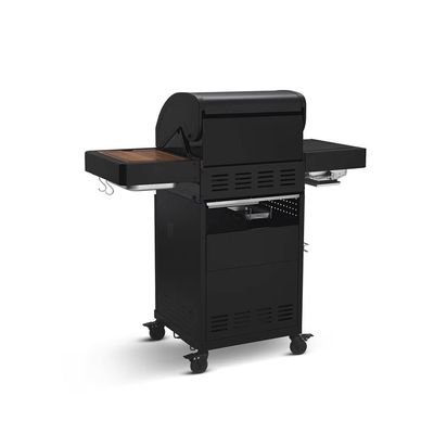 Burnhard Fred Jr- 2-Burner Gas Grill Deluxe Black Edition -Series 3 With Stainless Steel Grate - Image 2