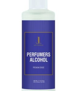 Jan London's Perfumers Alcohol, Ethanol, Isopropyl Myristate, and Propylene blend empowers you to create custom scents for perfumes, aftershaves, diffusers, and room sprays 125ml