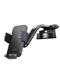 Yesido C172 Suction Cup Type Bending Arm Car Phone Holder (Black)