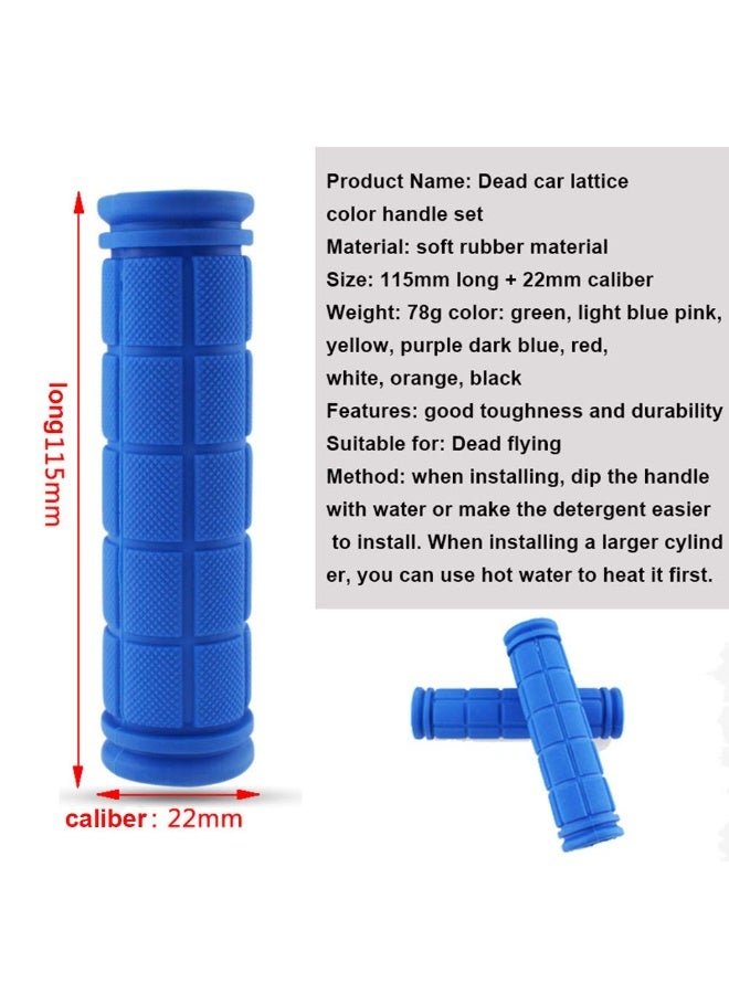 Daytoyz Soft Bicycle Handlebar Grips, Universal Cycling Grips Anti-Slip Rubber Shock-Absorbing Hand Grips Bicycle for Mountain Bike MTB - Image 4