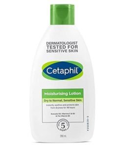 Cetaphil Moisturizing Lotion, For Dry to Normal Sensitive Skin, Face And Body Moisturizer For Men And Women, With Avocado oil And Vitamin E & B3 and Pro Vitamin B5, Unscented 200ml