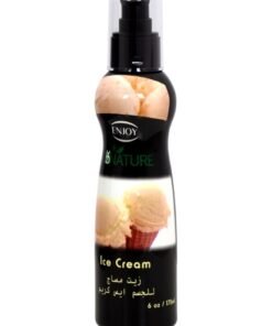 ENJOY Ice Cream Massage Oil – 175Ml – Silky Texture And Sweet Aroma For Relaxing Body Massage – Non-Greasy Formula