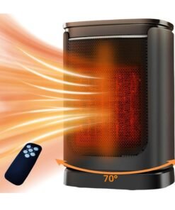 Joshberg Electric Space Heater,Fan Heater,Hot & Cooling Power,1500W Ceramic Heating,12H Intelligent Constant Temperature Timing, Heating and Fan mode, Heating 300sq ft In Minutes, Quiet and Safe, Suitable For Indoor and Office
