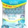 Venus Simply Venus Woman's Disposable Razor 8 + 4 Free