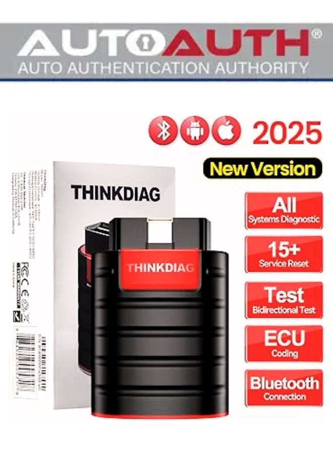 THINKCAR OBD2 Diagnostic Tool for FCA Cars with 1 Year AutoAuth SGM Login Thinkdiag for Fiat For Chrysler for Dodge for Jeep For Maserati for Ram Thinkdiag Scanner