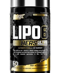 Nutrex Research Lipo6 Black Hers Ultra Concentrate Fat Burner 60 Capsules