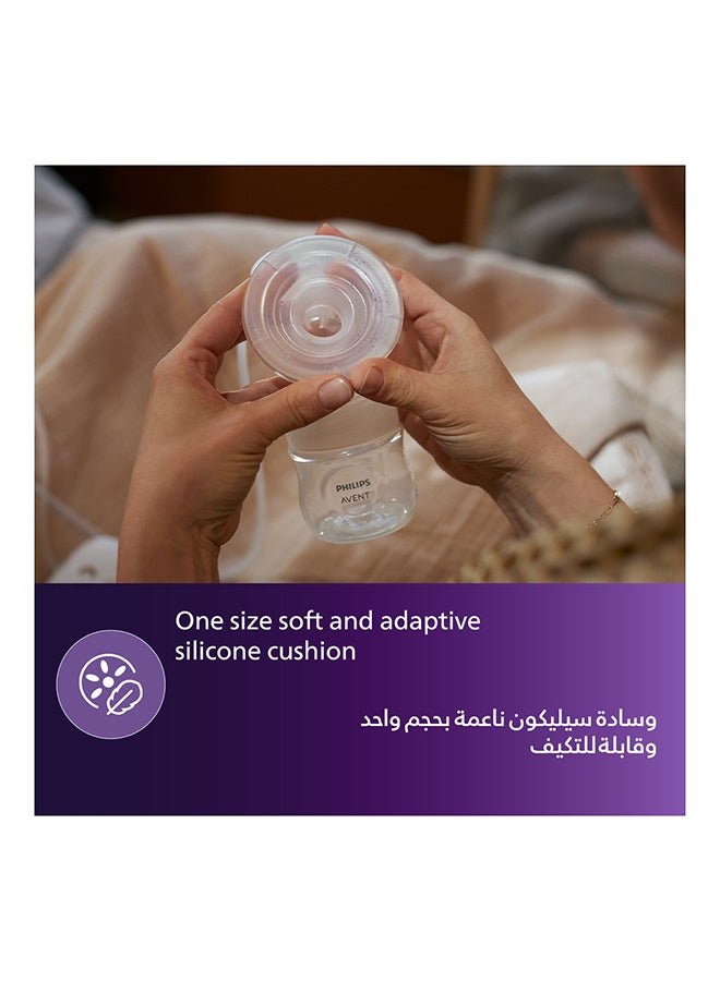 Philips Avent Single Electric Breast Pump Corded| 3 Pin | No.1 Brand Recommended By Moms Worldwide | Natural Motion Technology For Quicker Milk Flow - Image 4