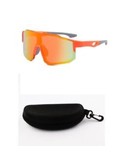 EFUMKE sports sunglasses anti-ultraviolet cycling sunglasses polarized UV400 sun visor outdoor windproof glasses suitable for sports running golf baseball fishing free glasses case