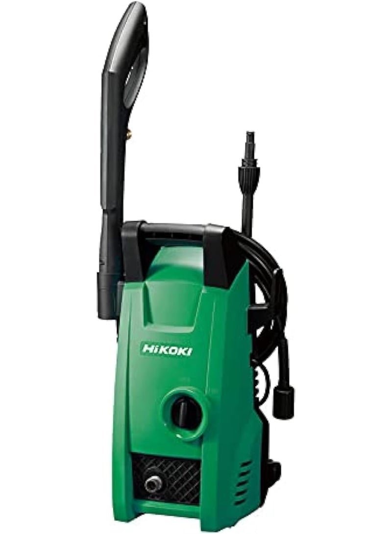Hikoki High Pressure Washer 100 Bar | 1400W Portable Electric Power Washer | Lightweight 5.4KG Car Washer for Home, Bike, Patio & Outdoor Cleaning – Compact Jet Spray Machine (UAE Plug)