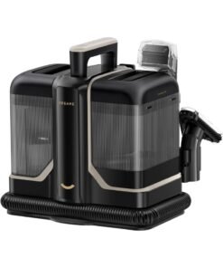 Dreame N10 Spot Cleaner Stain Removal for Upholstery Multi Surfaces, Car Seats, Sofa Kitchen & More, Self Cleaning Hose, 60° C Hot Water with 12,000 Pa Suction 400 W N10 Black