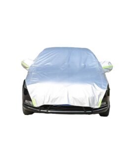 Half Sedan with three compartments Car Body Cover All Weather, Outdoor Indoor for Season Waterproof Dustproof UV Resistant Snowproof Protect Your Windshield and Roof