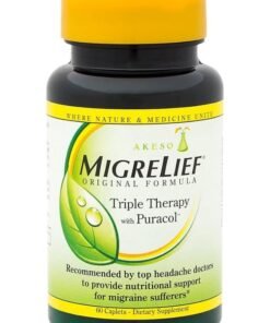 Akeso MigRelief Triple Therapy with Puracol (60 Caplets)