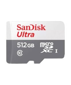 sandisk 512GB Ultra microSDXC UHS-I Transfer Speeds of up to 100MB/s Read Speed Up to 100MB/s  SDSQUNR-512G-GN3MN