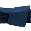 AMOUR INFINI Cotton Cloth Napkins Set of 12  Soft Premium Dinner Napkins with Hemmed Edges Hotel Quality 18x18 Inch for Home Dining Table Decor Navy Blue