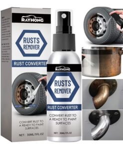 Multifunctional Rusts Remover Spray For Metal And Cars, Effective Anti Rust Conversion Agent, Fast Acting Rust Converter For Iron And Steel, Anti Rust Inhibitor Derusting Spray, 30ML
