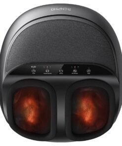 RENPHO Shiatsu Foot Massager Machine With Heat, Deep Kneading Therapy, Compression, Relieve Foot Pain From Plantar Fasciitis, Improve Circulation