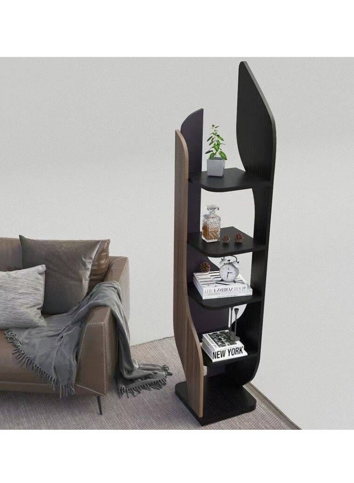 C&C Home Modern Wooden Display Shelf Stylish Multi-Layer Storage Rack for Living Room & Office 35 x 180 x 35 cm - Image 3