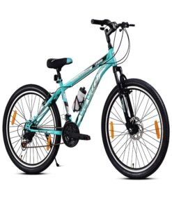 Vivid Legend 26 Inch Bike || 21 Speed || Front  Suspension & Disc & V Brake || For Men || Aqua Blue Color || Frame Size-18 Inch