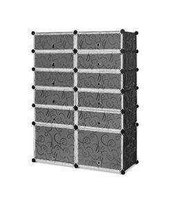 Yameem Shoe rack Stackable Transparent Dustproof Door Shoe Cabinet Foldable Dustproof Shoe Storage Box