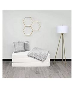 Comfy Folding Classic & Portable White 180x 90x 7Cm American Satin Mattress