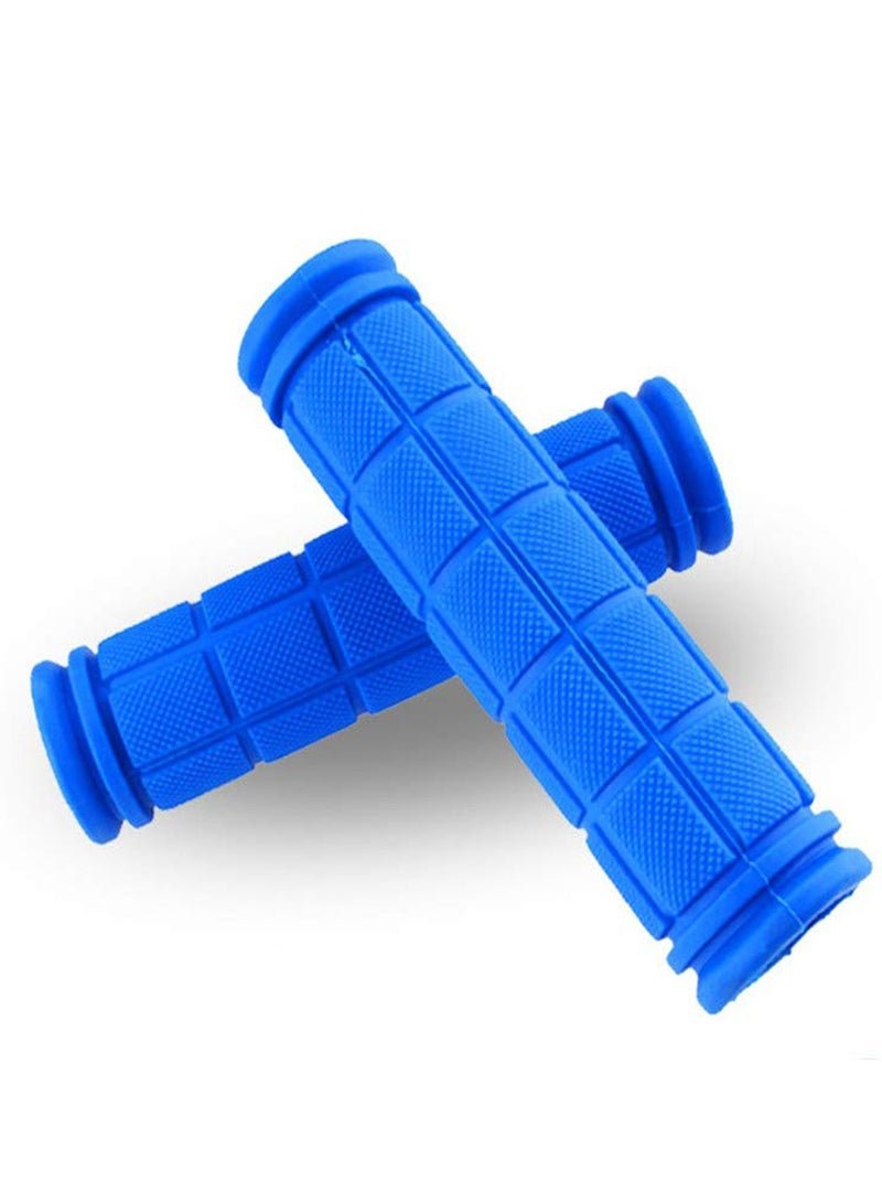 Daytoyz Soft Bicycle Handlebar Grips, Universal Cycling Grips Anti-Slip Rubber Shock-Absorbing Hand Grips Bicycle for Mountain Bike MTB