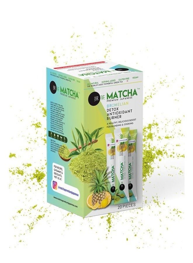 MATCHA Bromelain Detox Antioxidant Burner 20 Pack