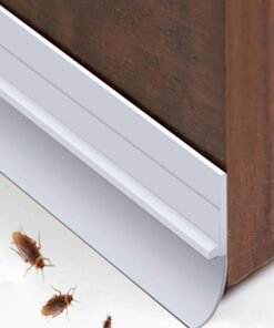 URbazaar Door Seal Strip,Door Draft Stopper,Door Guard Insulator Seal for Exterior or Interior Blocker The Door Bottom Slot,Soundproof Weather Stripping,Dust-Proof Door Draft Stopper(90x4cm)