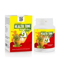 Health Tone Extra Effective Weight Gain Supplement – 90 Herbal Capsules for Appetite & Mass Gaining