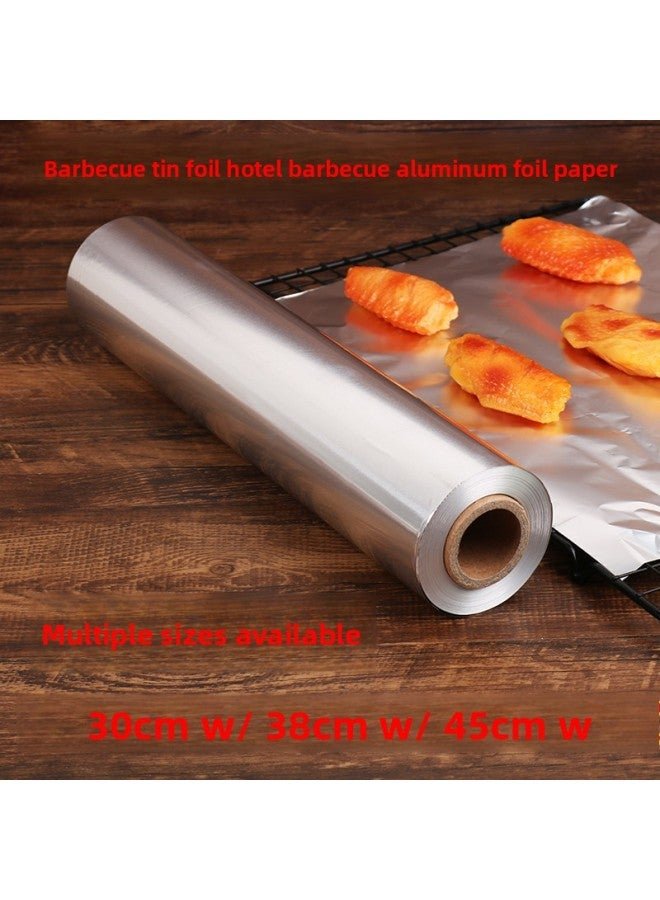 Hotel Thickened Tin Paper Barbecue Oven Household Aluminum Foil Barbecue Paper Barbecue Sweet Potato Oil Paper Barbecue Baking Oil-proof Paper