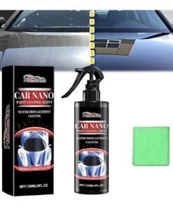 Homonth Nano Car Spray, Nano Car Scratch Removal Spray, Car Protective Paint Spray, High Protection Fast Coated Car Nano Spray, 3-in-1 High Protection Spray, High Protection Car Spray 120ML