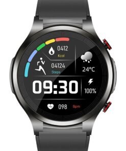 AROAQ W11 Pro Smart Watch, 1.32" Hd Color Screen Multifunction Smart Wrist Watch, Ai Intelligence Smart Fitness Watch With Ppg+ecg Blood Pressure Heart Rate Temperature Monitoring, (Silver Black)