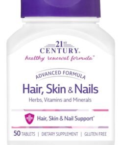 21st Century Advanced Formula Hair Skin And Nails 50 Tablets Packaging May Vary
