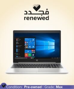 HP Renewed - ProBook 450 G6 Laptop With 15.6-Inch Display, Core i7-8565U/8th Gen/8GB RAM/256GB SSD/Windows 11 English Silver