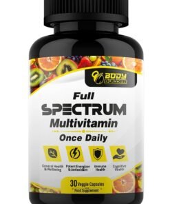 Body Builder Full Spectrum Multivitamin, 30 Veggie Capsules, Complete Wellness Support